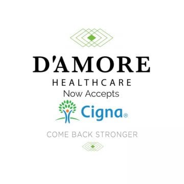 D'Amore now accepts Cigna Insurance for Behavioral Health Services