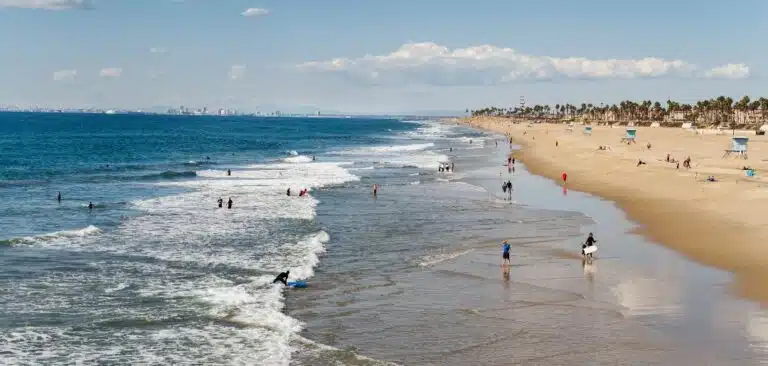 Landscape of ocean at  in California, USA