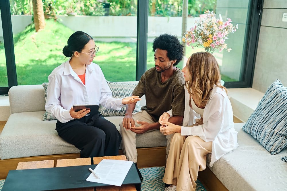 couple in therapy